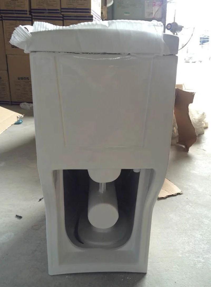 Saudi Arabia Patent Design Toilets Square One Piece Toilet Seat Bathroom Washdown Sanitary Equipment Toilet