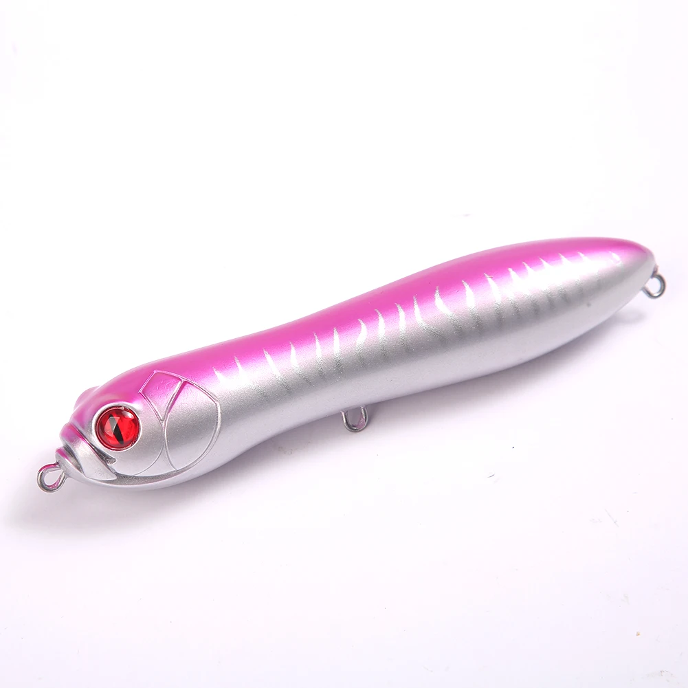 5in catfish rattle Super Spook  Lure Multiple Color Rattle Sound Louder Catfish Floating Fishing Pencil Lure