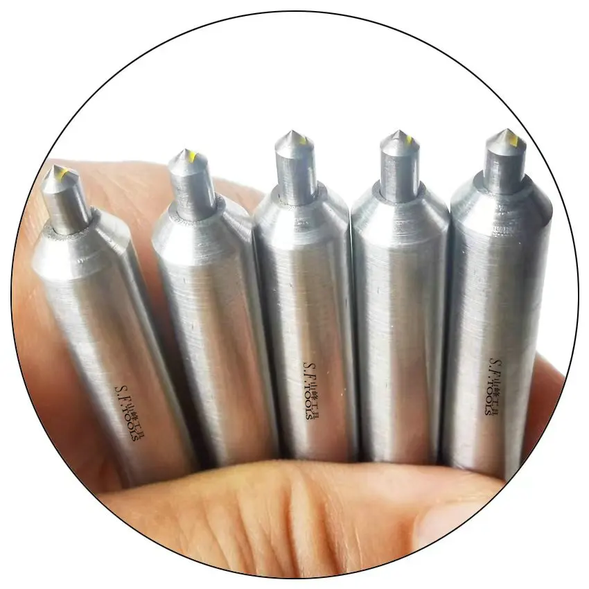 Diamond Drag Engraving Tools Are Used for Drag and Scratch Engraving on CNC Machine Tools