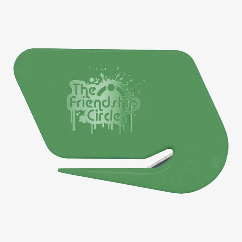 Прецизионное производство, хорошее качество, пластик с лезвием из нержавеющей стали, Открыватель для письма