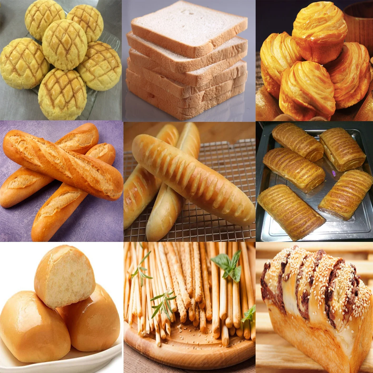 Good Quality Automatic Bread Burger Making Machine Production Line