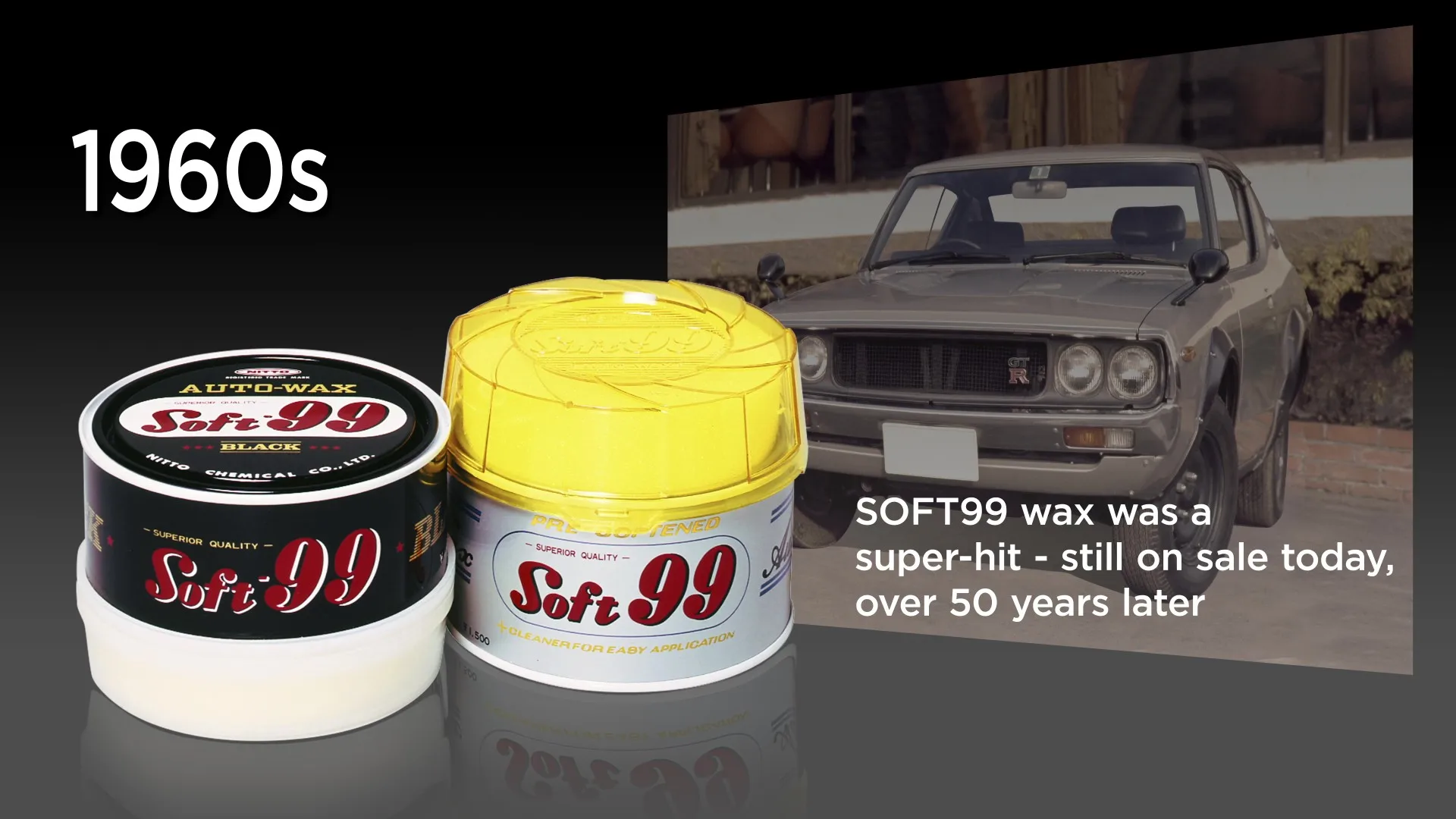 Japan automotive dark waterproof shine car care products wax