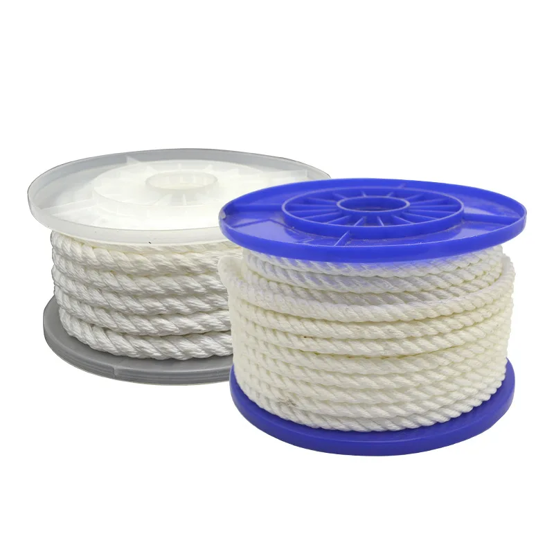 China Suppliers 3 Strand Twisted Rope Polypropylene 10MM 24MM Plastic Packing PP Rope