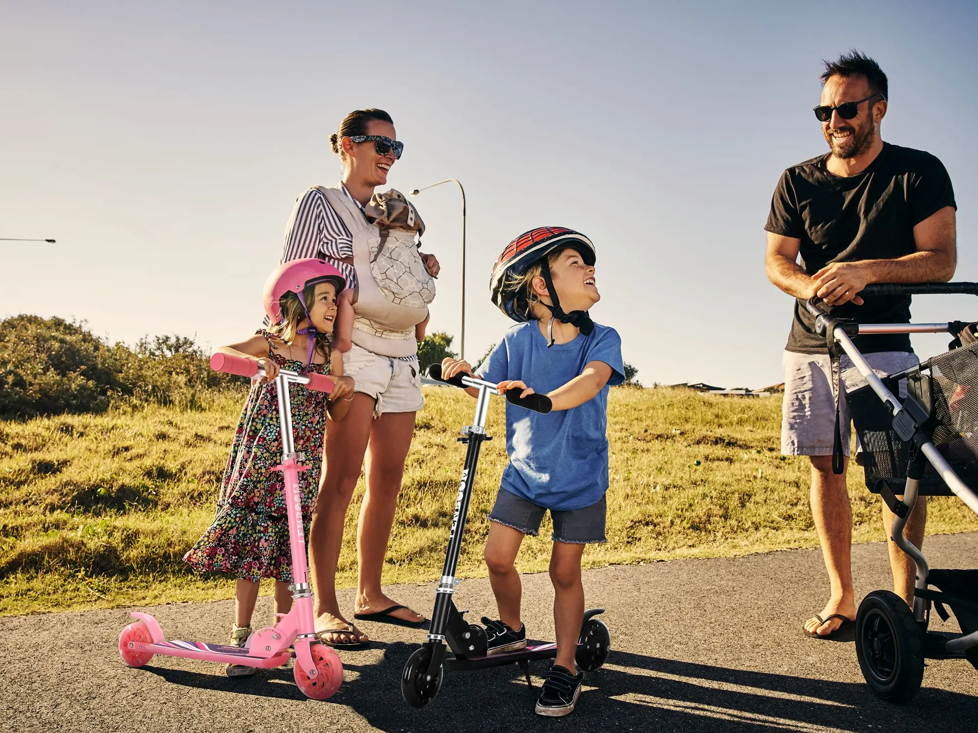 cheap price high quality multi-function children kick scooters foot scooters kids mini baby scooter with led light