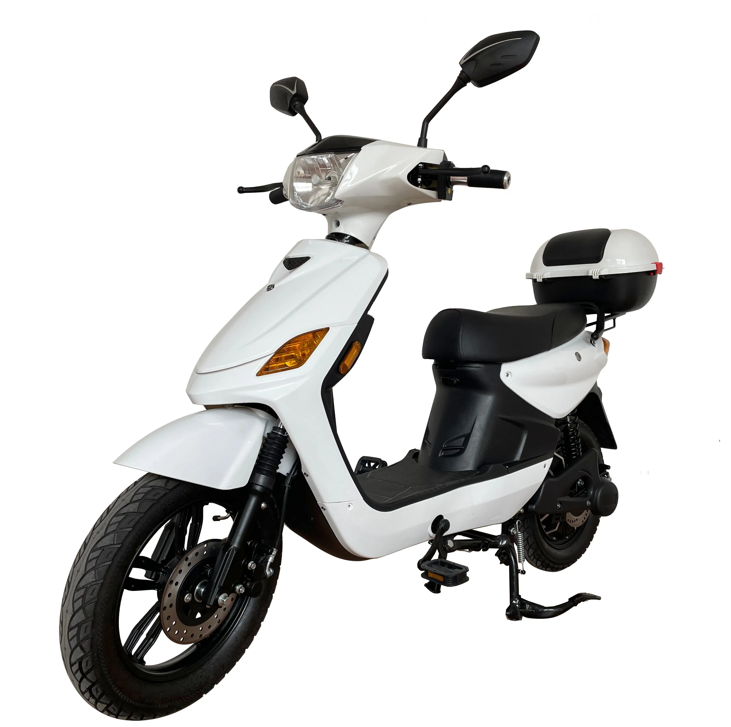 Exquisite 500W 48V Electric Scooter Pedal Assist Two-Wheel Disk Brake Quad Bike with Lithium Battery for Adults Streetbike Type