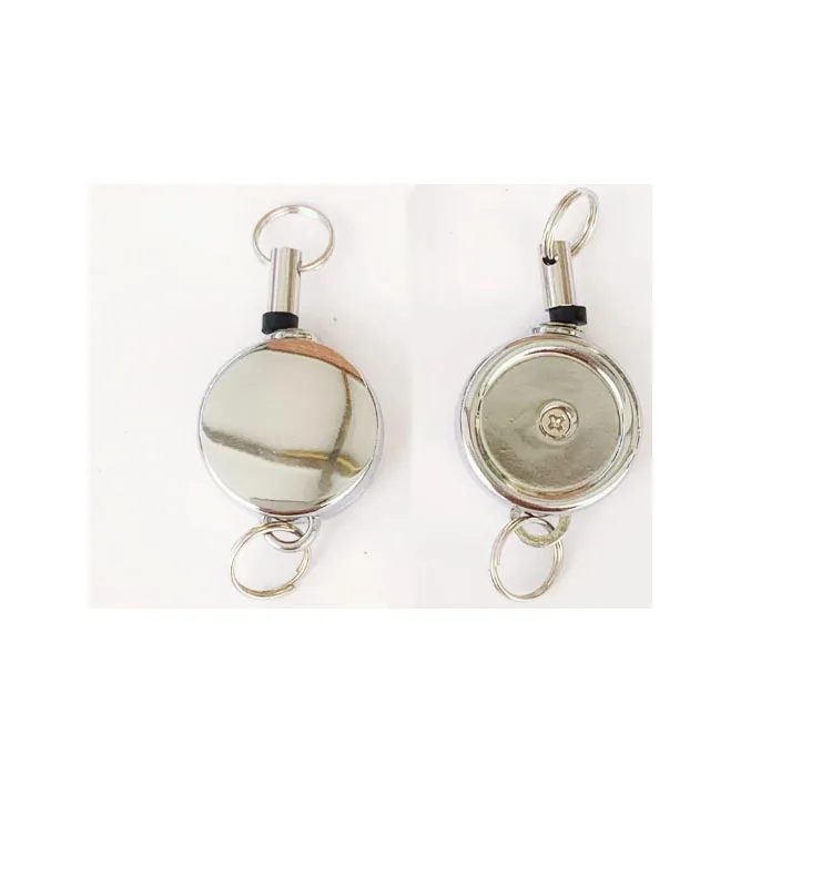 21mm Mini Badge Reel Holder Retractable Metal Zinc Alloy Nurse Badge Reel Card Badge Holder