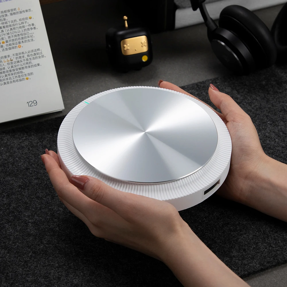 TTT Factory Wholesale USB-C Rechargeable Hifidelity Stereo System Metal Walkman Modern Small HiFi Smart CD Player Potable