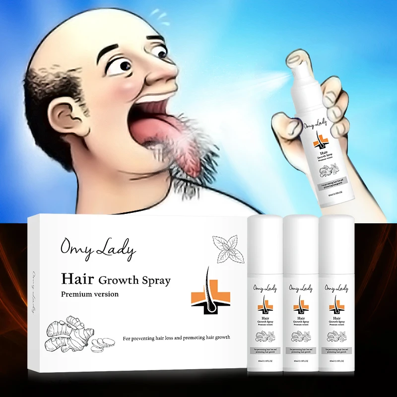 Omy lady oem изготовленный на заказ формула против зуда мята и имбирь 2-в-1 анти выпадения волос продукт для