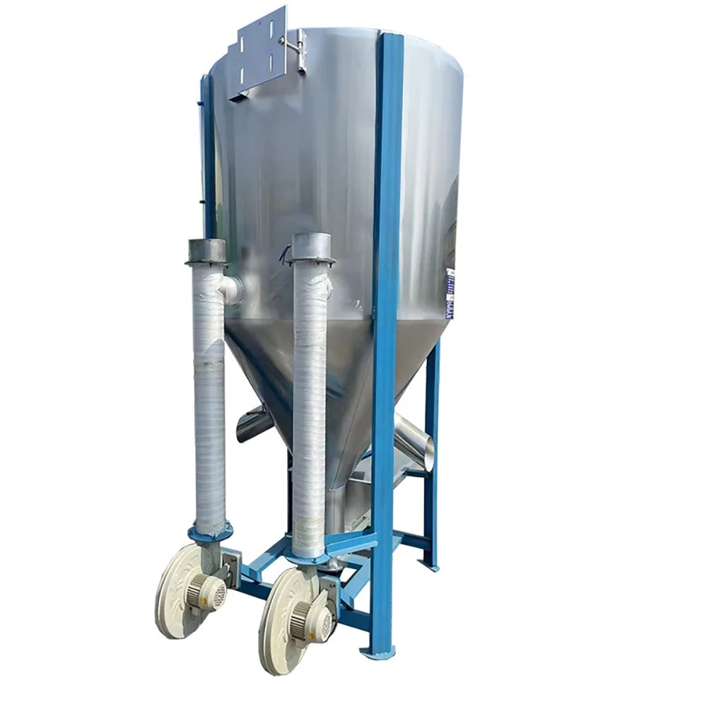 500kg Pvc Powder Mixing Machine Vertical Heat Mixer Drying Machine for Plastic Grains