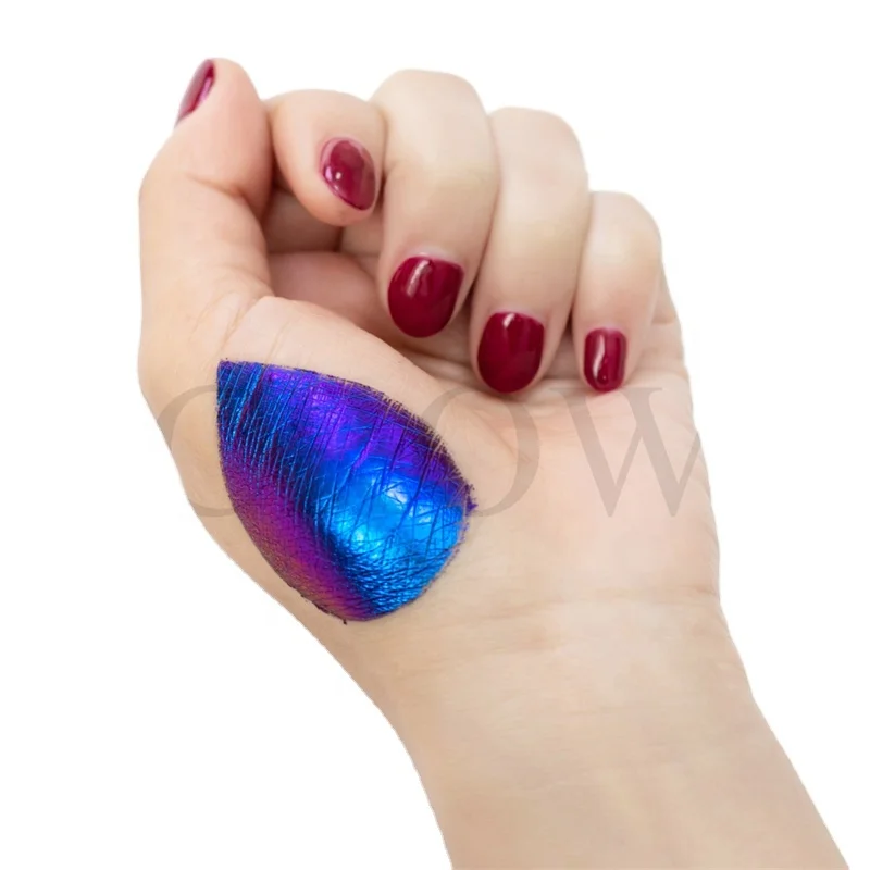 Blue/purple/red Rainbow Pearl Pigment 88813 Chameleon Pigment for Cosmetic/Plastic Coating/Car Paint