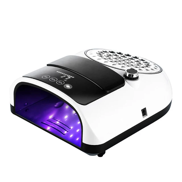 Wholesale Customization Professional  Nail Lamp Vacuum Cleaner LED Nail Gel Drying Lamp Dust Collector 2 in  1 Nail Tool