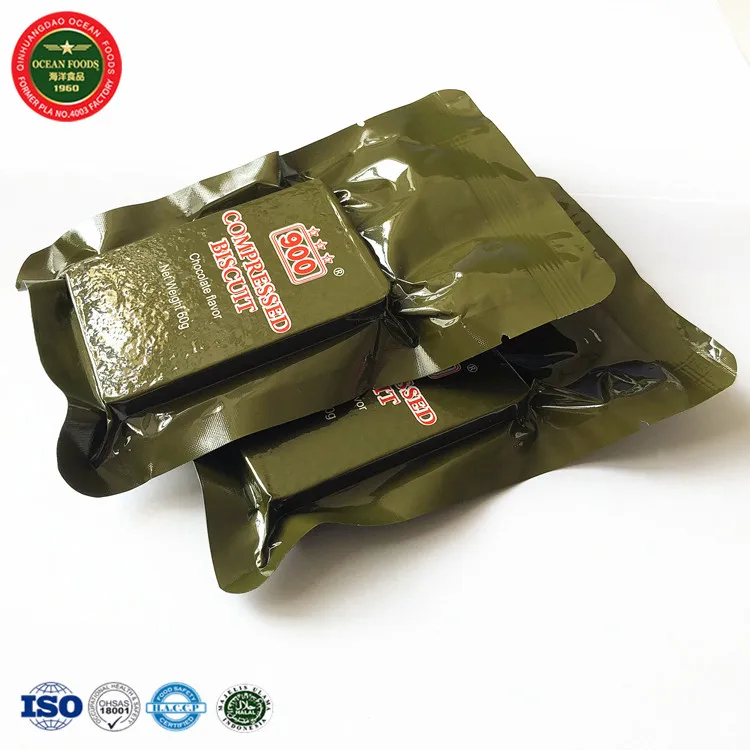 Фаст-фуд спрессованное Бисквитное печенье уличная пищевая смесь аварийные