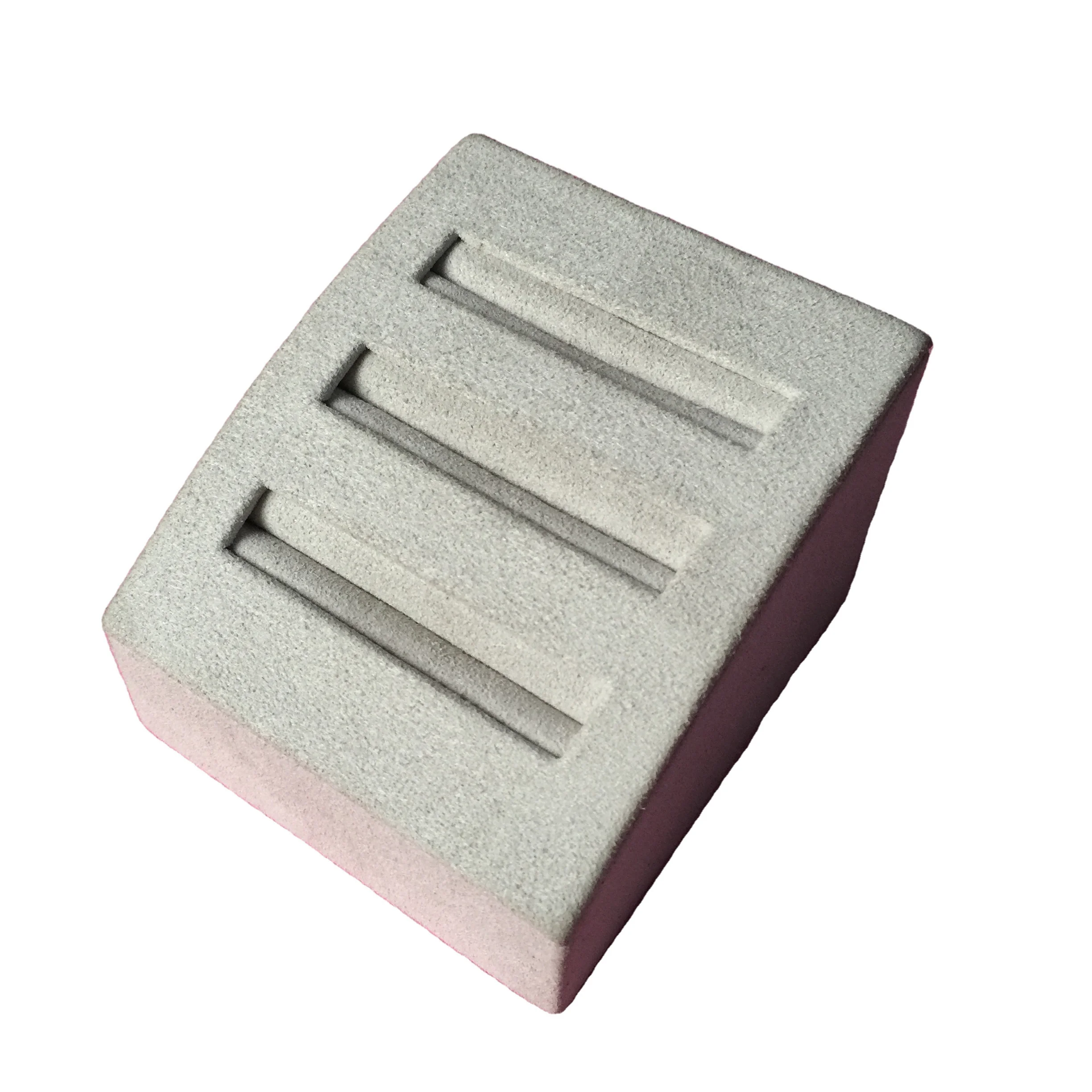 0.5mm thick jewel tray and showcase suede leather fabric, microfiber suede leather for jewel case