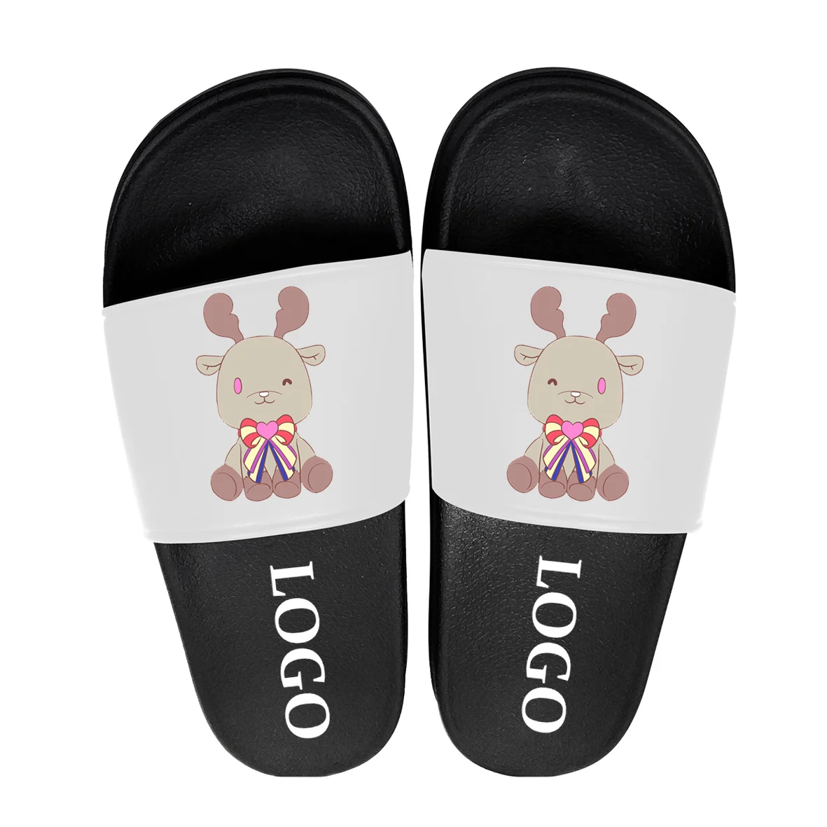 Flat Slipper Shoes Blank Sublimation Vamp Design Your Own slippers for female man summer sport slippers sandals