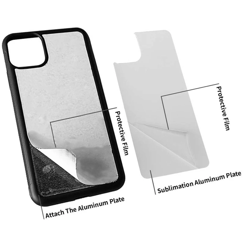  Wholesale custom print phone cases Sublimation blanks TPU+PC for iphone 12 pro