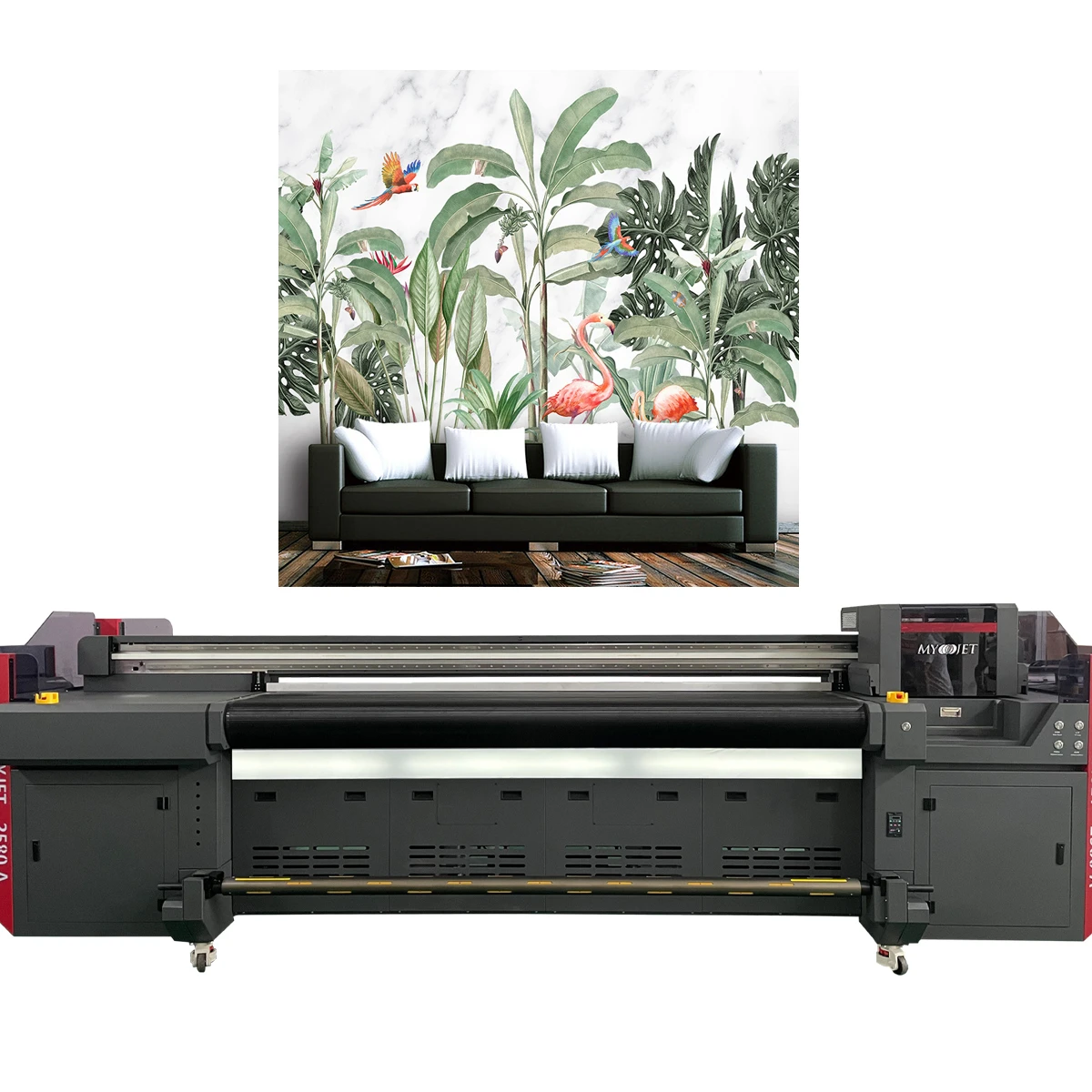 2580 Ультрафиолетовый Гибридный принтер с головкой Ricoh Gen5 Cmyk белая чернильная печать 2 5 м цифровой струйный