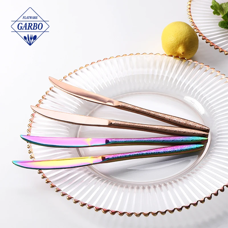 Espresso Spoons Rainbow Cute Small Coffee Spoons 18/10 Stainless Steel Rose Gold Demitasse Spoons for Tea Dessert Appetizer