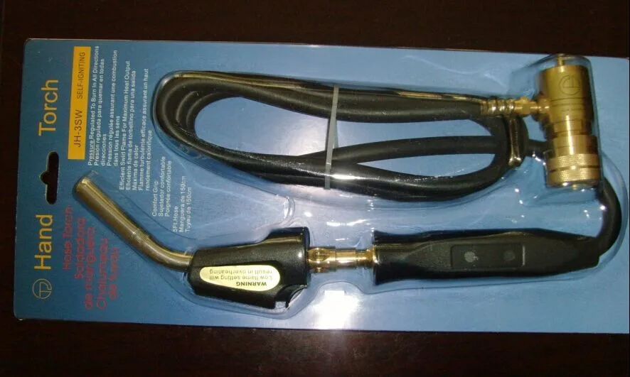 Uweld Heating Torch Kit Weed Burner Set Hand Welding Soldering Heating Torch With Hose and Head