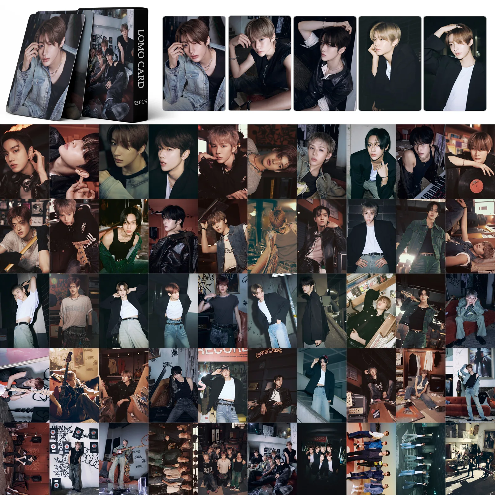 55 шт./набор фотокарточки KPOP RIIZE RIIZING