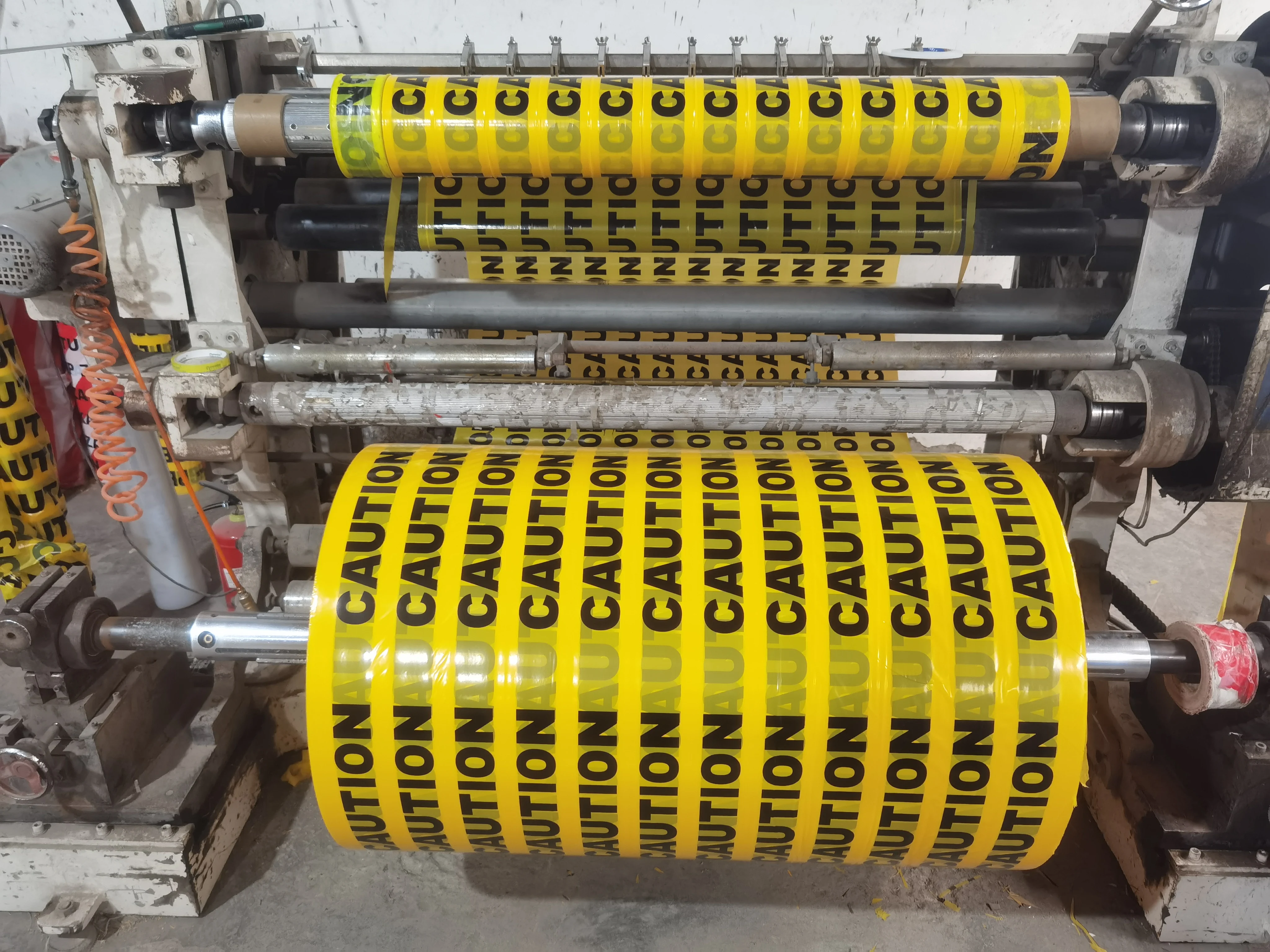 EONBON Non-Adhesive Pe Warning Tape, Printed Pe Warning Tape Signa For Hazardous Areas, Halloween Parties