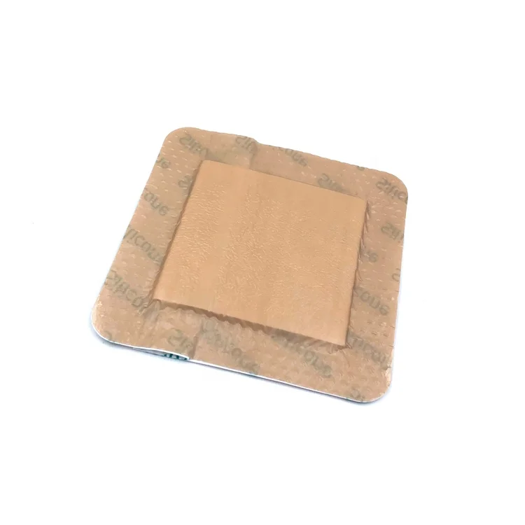 HENSO Soft Silicone Absorbent Foam Dressing