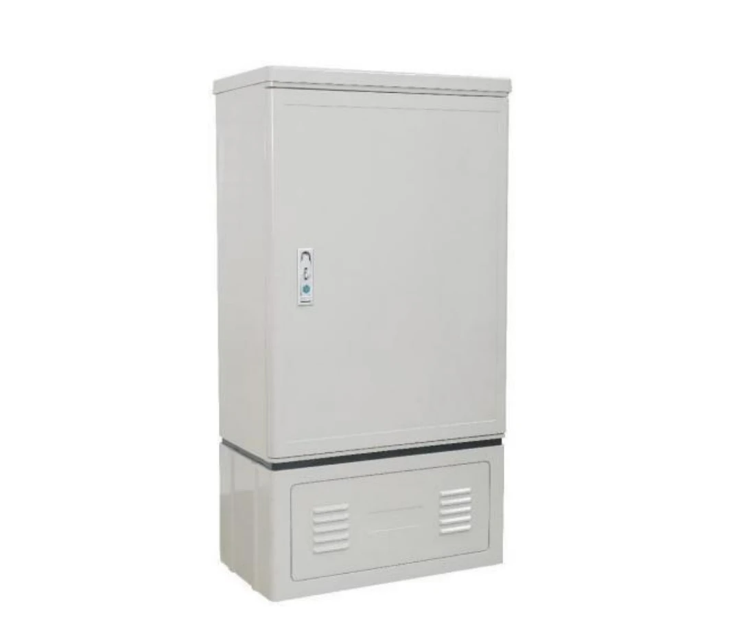 96 core Fiber optic Cabinet SMC Material Outdoor Indoor Telecom Cabinet Fiber optical cross connect cabinets