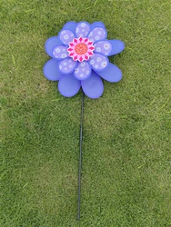 Новые прямые продажи с Фабрики Печати вертушка с двойным слоем из восьми предметов ткань вертушка на открытом воздухе сцена Декорации для торжеств ветряная мельница