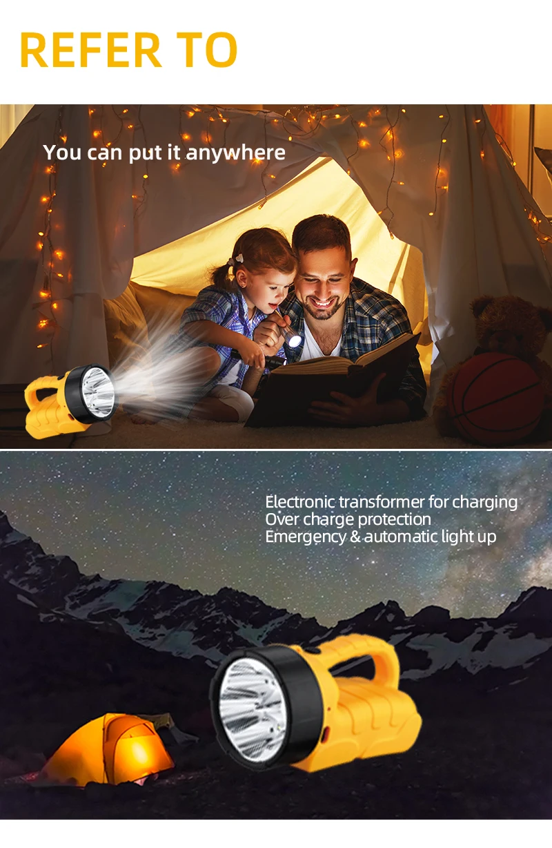 
Fine appearance super brigh customized led flashlight rechargeable 