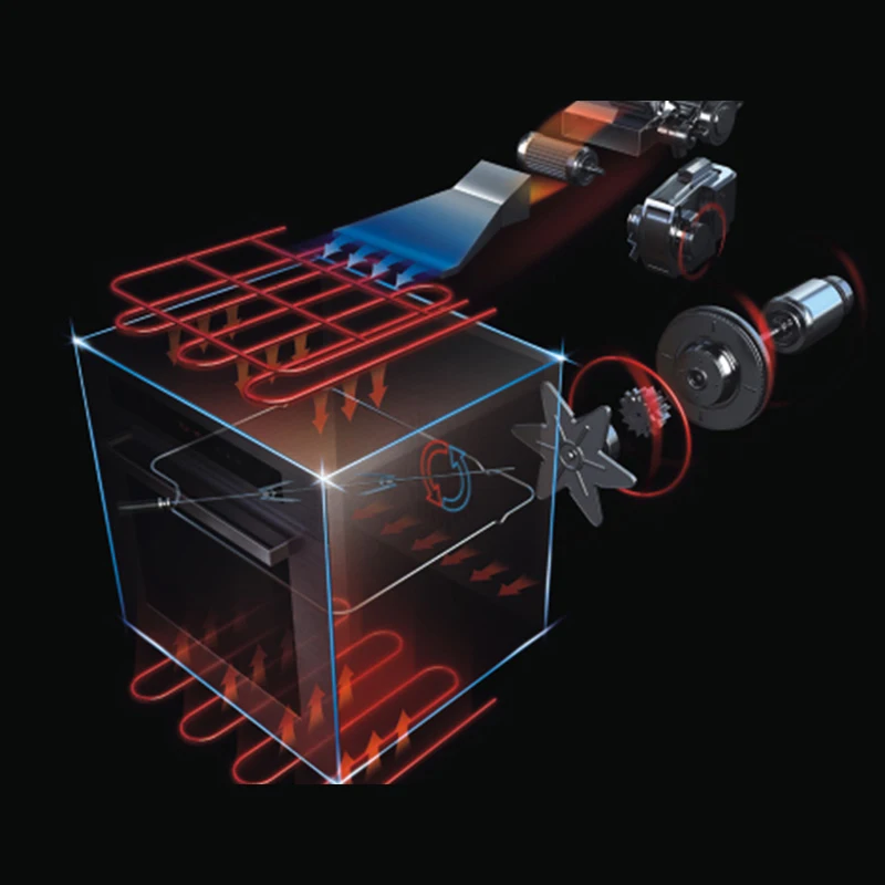 Professional manufacturer ETL approval free standing ovens with 5 burner gas stove