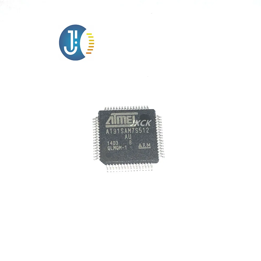 New original AT91SAM7S512-AU ATMEL MICROCHIP TQFP64 microcontroller chip