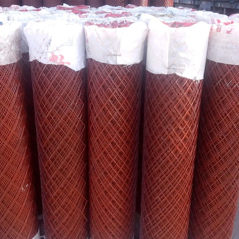 rubber coated decorative aluminum expanded metal mesh panels