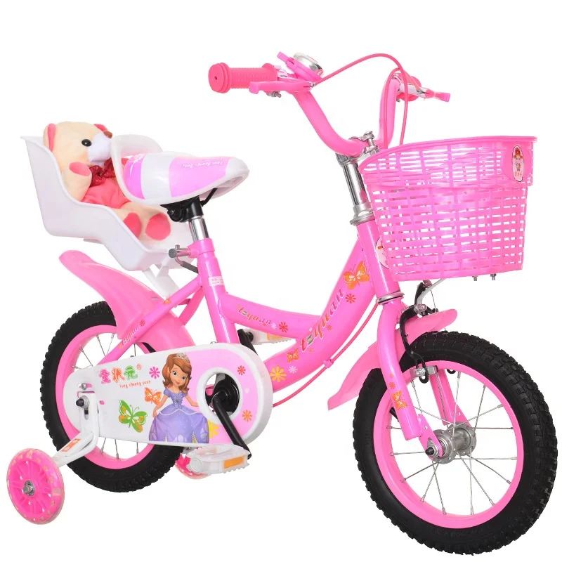 Wholesale Cheap Children Bicycle for 3 to 5 Years Old Girls/Hot Sale Kids Bikes/Good Quality 4 Wheels Cycle for Kid Baby