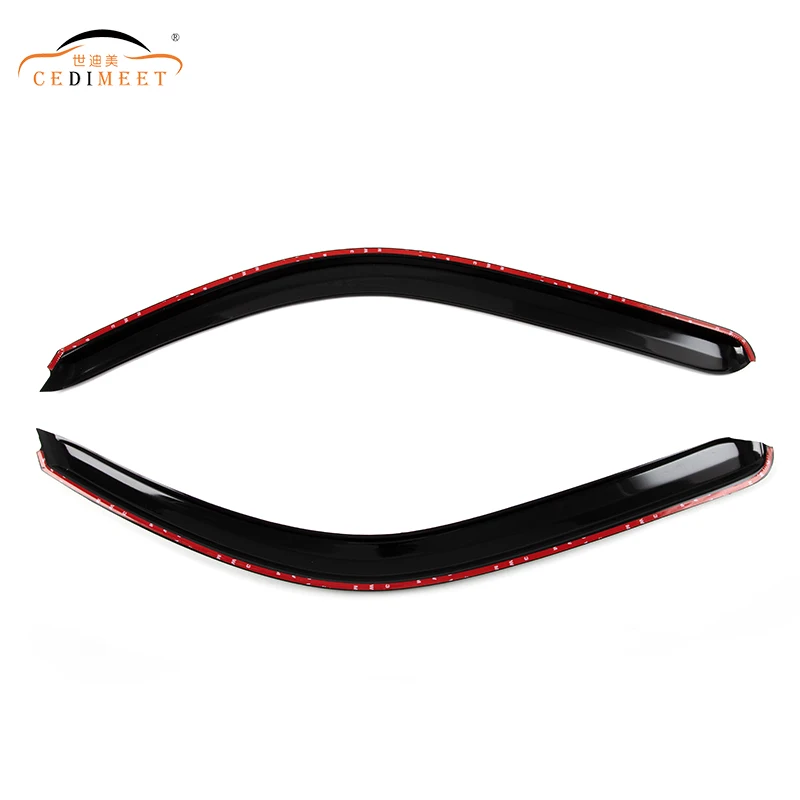 Window Visor Acrylic Material Sun Shade Wind Deflector Car Accessories Weather Rain Guard Door Visor For Kia K2700