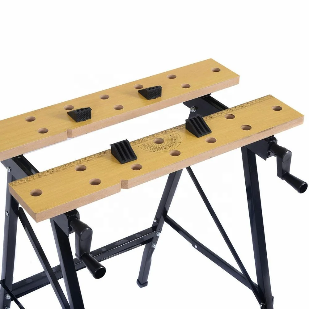 fold wooden steel work bench MAX 100kgs