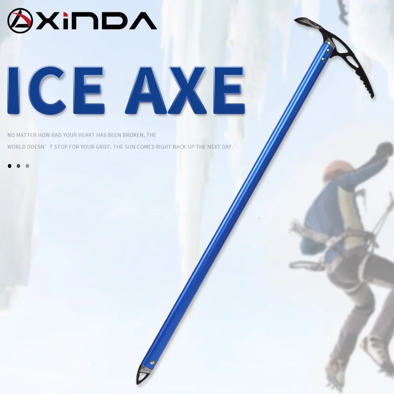 XINDA climbing ice axe aluminium mountaineering ice tool