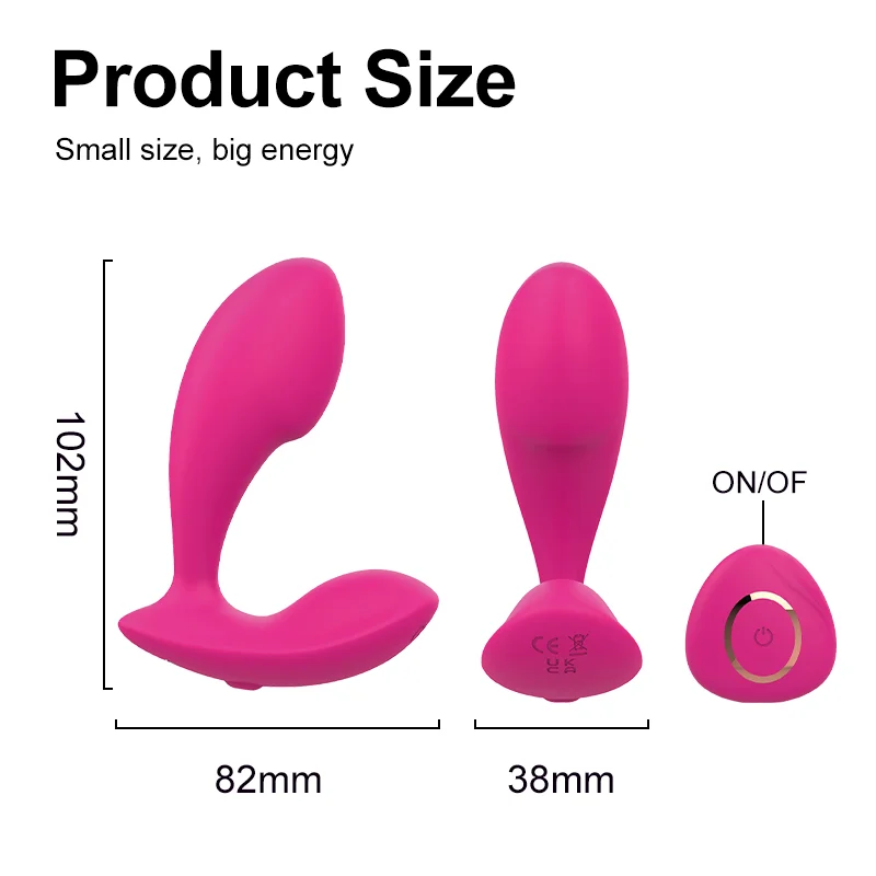 Girlspower 2 in 1 G Spot Clitoral Female Vibrator Hot Sale App Remote Control Bluetooth 9 Frequency Vibrator Sex Toys for Woman