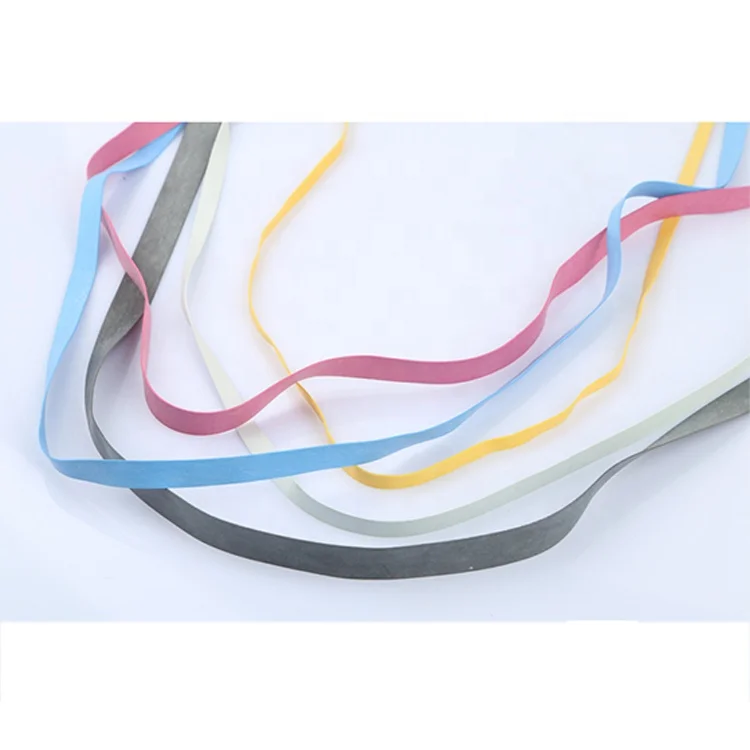 Custom Made New Product High Quality Both Sides Smooth Rubberized Cotton Tape