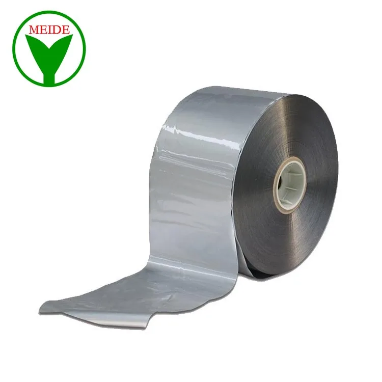 Gray color PE/AL/PET Metallized Film composite  Aluminized roller film for automatic packaging machine