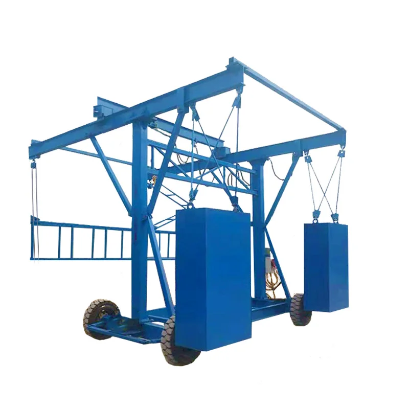 Self-propelled 1-3 ton anti-collision formwork construction vehicle Bridge guardrail dismantling trolley Formwork trolley