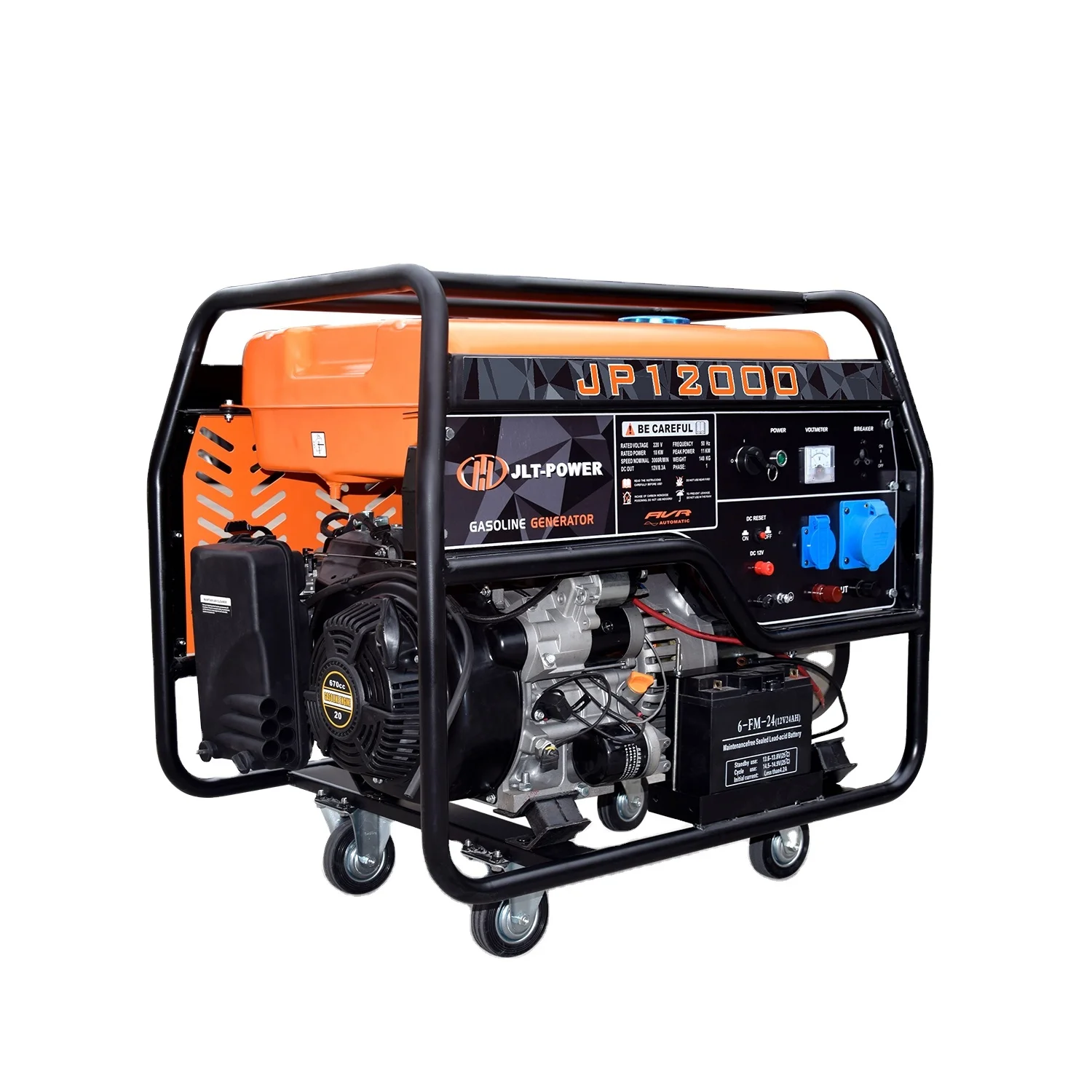 2024 wholesale gasoline generator 10kw 10Kvva 10000w Home Use Canopy Camping Fishing Use portable petrol silent generators
