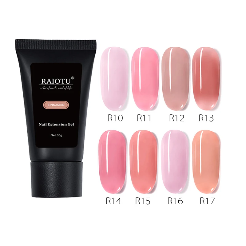 OEM logo private label  26 colors poly gel 30g art nails gel uv Mass OEM is cheap acrylic gel