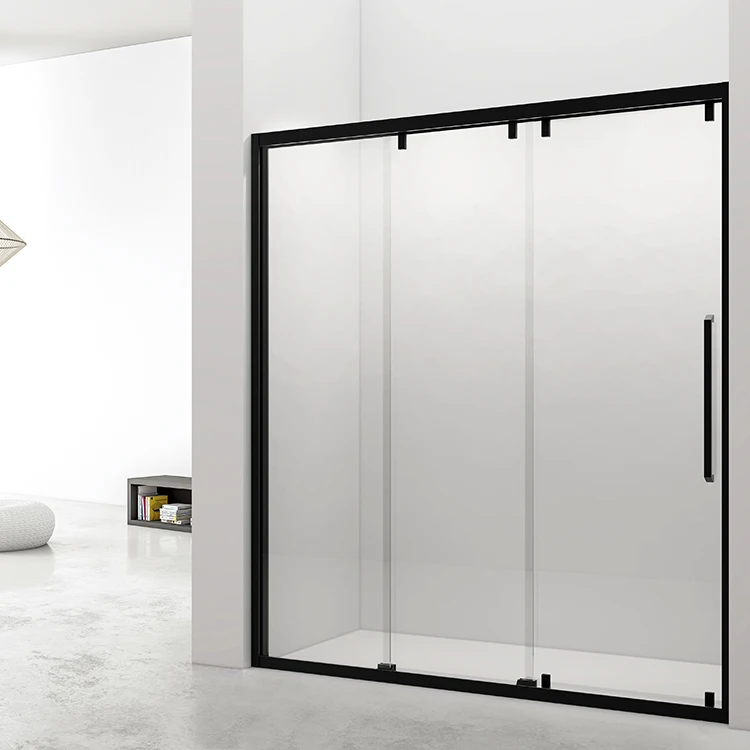 OT-960832(8mm) One Slide Door Corner Modern Framelles Shower Multifunctional Enclosure Complet Hotel Bath Room