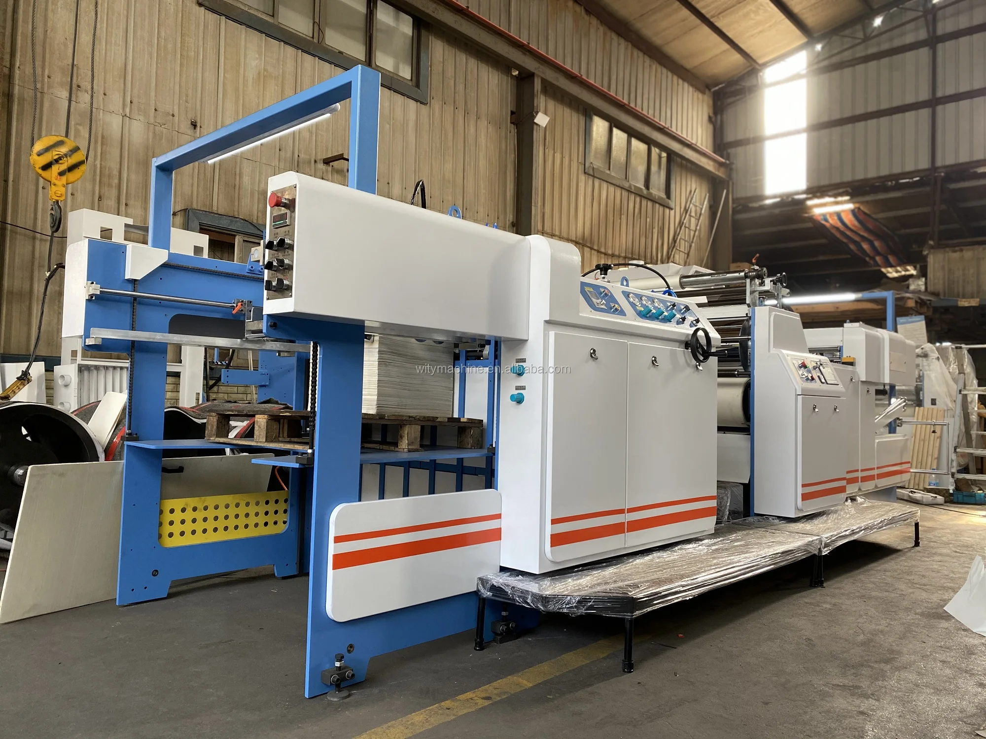 1100mm Automatic Glueless Thermal Laminating Machine for Pre-coated Film and Paper for Posters