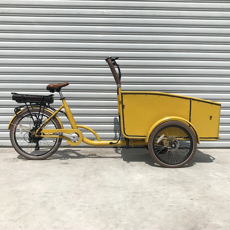 New Product Electric Assist Bakfiets Aluminum Cargo Bike For Hot Sale