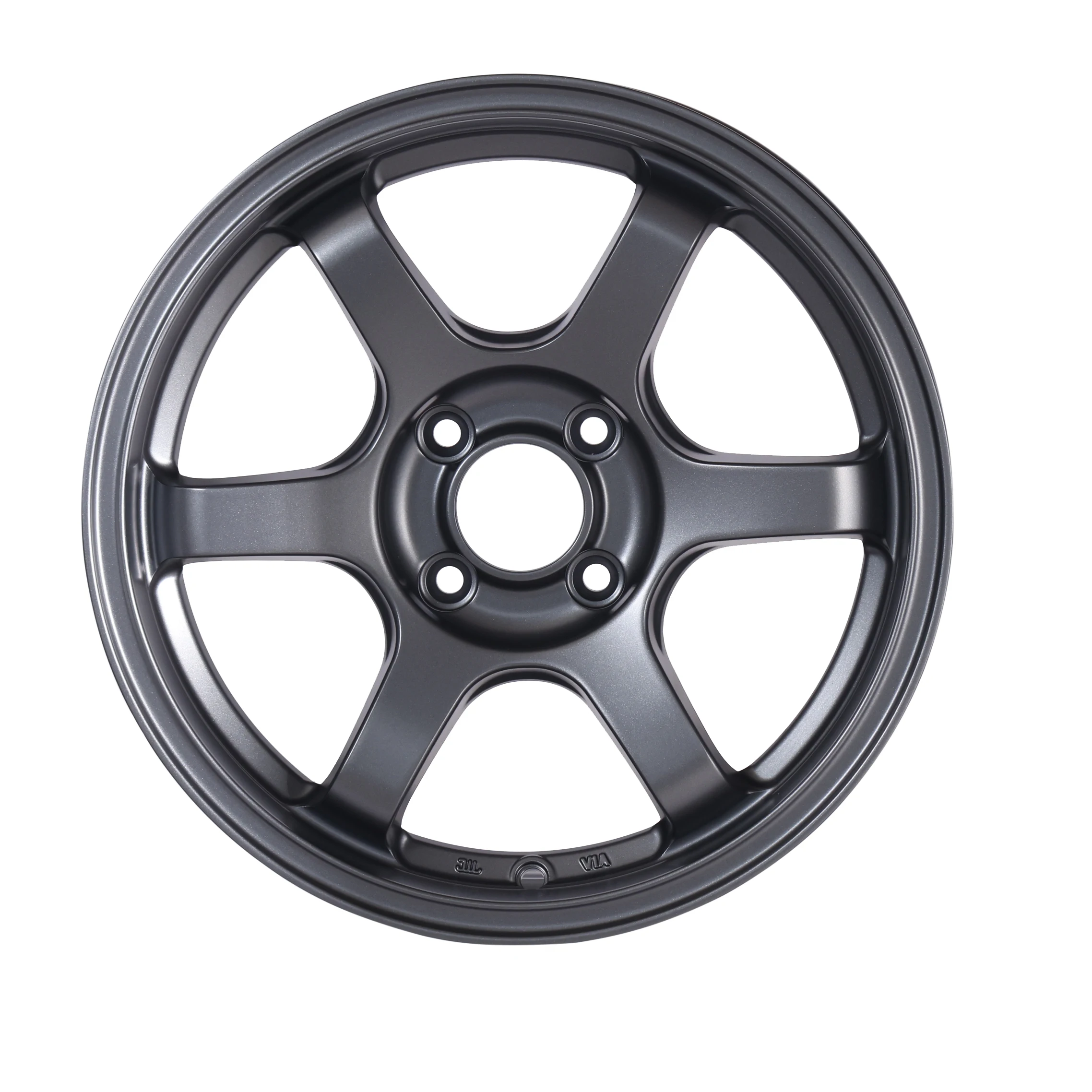 6226 6 spoke 16/5 aluminum 4 hole mag alloy wheel rims manufacture rines 14 15 16 17 inch 4/100