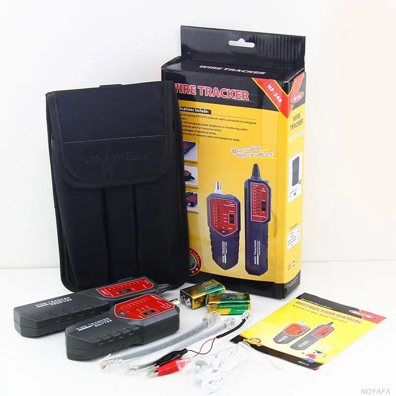 Network Cable Tester Lan Ethernet Cable Tester Rj45 Utp Stp Diagnose Tone Tracer Full-featured Cable Tester