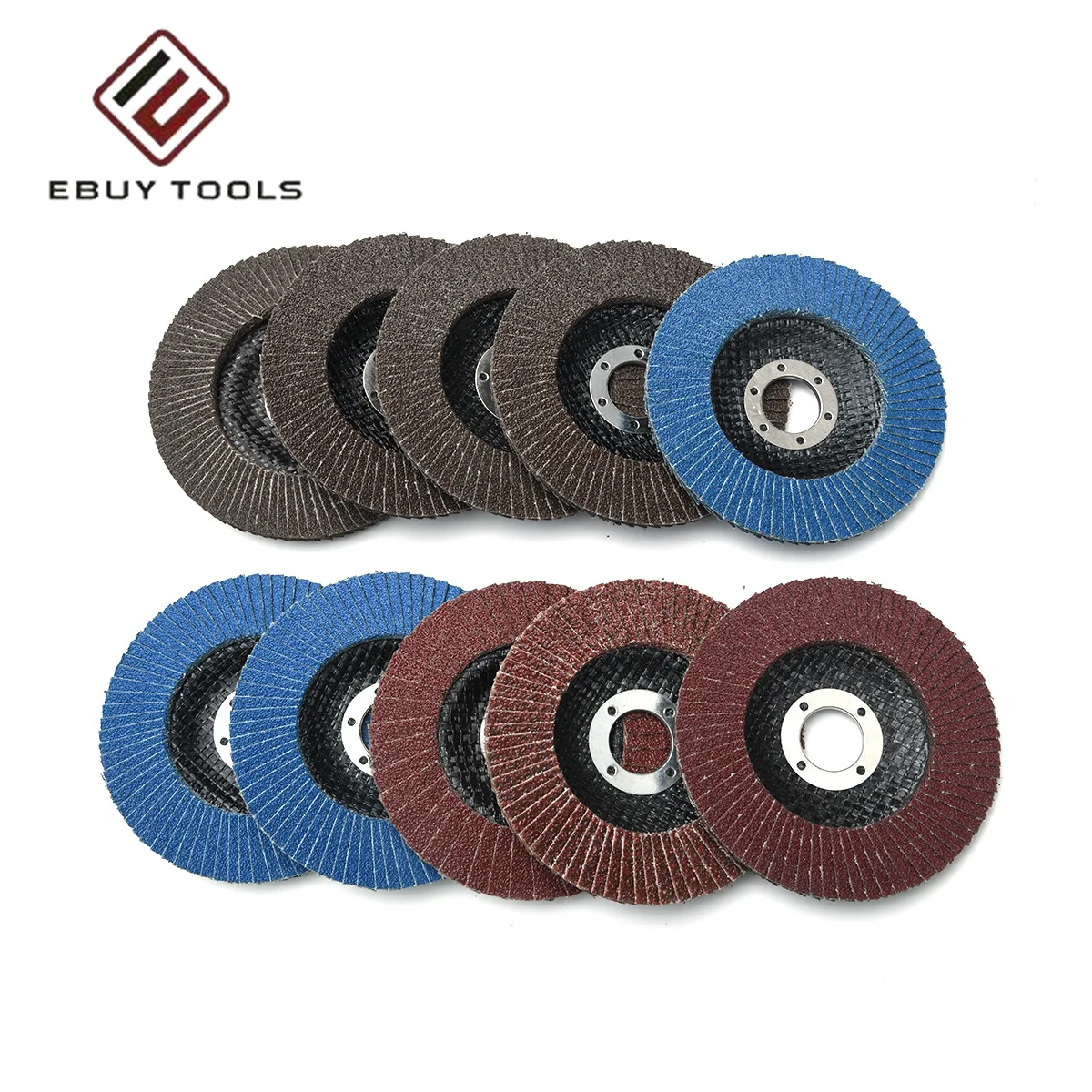 Ebuy Tools Hot Sale Abrasive Shutter Wheel Flap Disc for Metal Stainless Steel Polishing