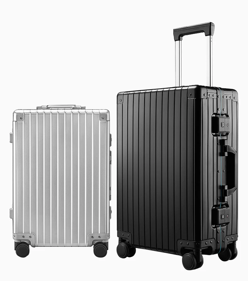Oytb-0103 оптовая продажа с фабрики 20-дюймовый алюминиевый чемодан персонализированные деловые путешествия Многофункциональный унисекс