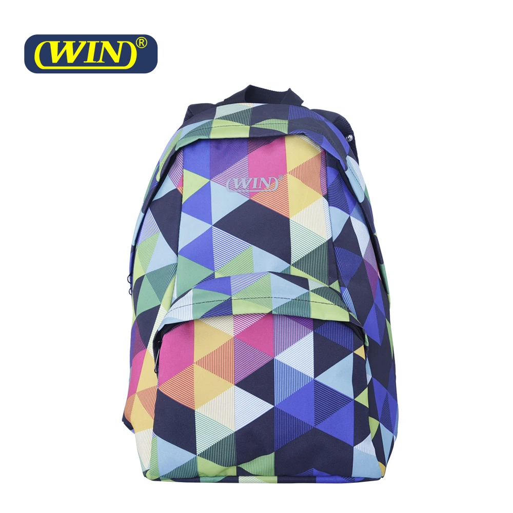 Stylish Printing Large Capacity Reflective Logo School Backpack Bag For Kids