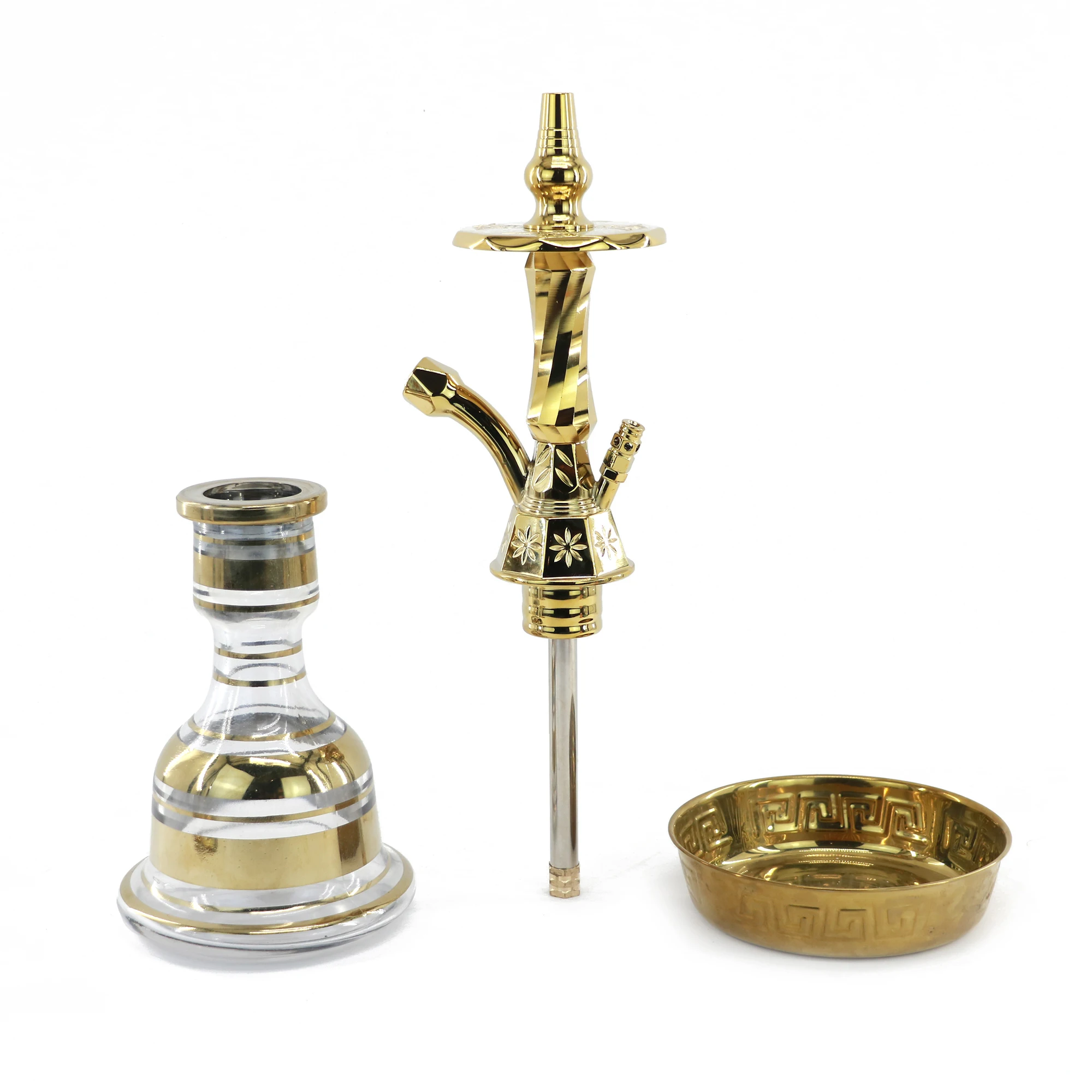 Новейший дизайн кальян Khalil Mamoon 45 см из сплава популярный портативный